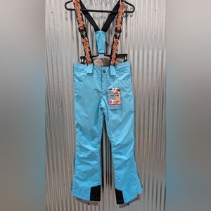 GSOU SNOW Cambridge Blue High Waterproof Windproof Women's Snowboarding/Ski Pant